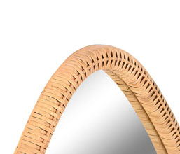22.7308.0190: καθρέπτης rattan