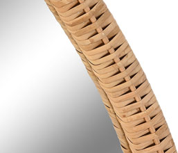 22.7308.0190: καθρέπτης rattan