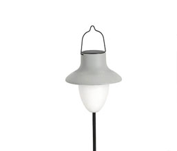 31.7009.0089: Ηλιακό φαναράκι εδάφους - κήπου μέταλλο, λειτουργεί με solar panel