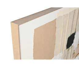 32.7308.1062: Πίνακας καμβάς - γάζα ανάγλυφος με κορνίζα (πάχος 5,2εκ)