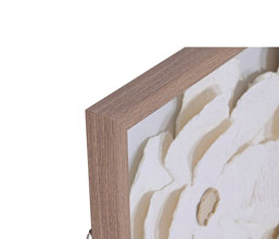 32.7308.1087: πίνακας papier mache ανάγλυφος 3d με κορνίζα 