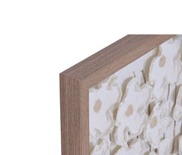 32.7308.1088: πίνακας papier mache ανάγλυφος 3d με κορνίζα 