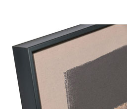 32.7308.1159: Πίνακας καμβάς, φινίρισμα handpainted, ανάγλυφος με κορνίζα