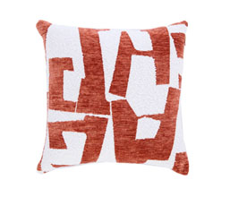 36.7277.0002 - διακοσμητικό μαξιλάρι chenille, (φερμουάρ)

