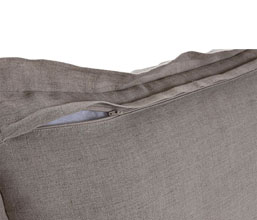 36.7308.0399: Διακοσμητικό μαξιλάρι λινό natural (φερμουάρ)