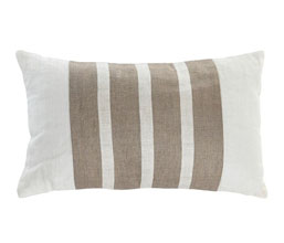 36.7308.0409 - Διακοσμητικό μαξιλάρι λινό natural (φερμουάρ)

