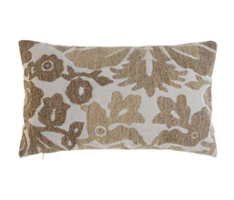 36.7308.0411 - Διακοσμητικό μαξιλάρι βαμβάκι - κέντημα (φερμουάρ)

