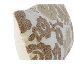 36.7308.0411: Διακοσμητικό μαξιλάρι βαμβάκι - κέντημα (φερμουάρ)