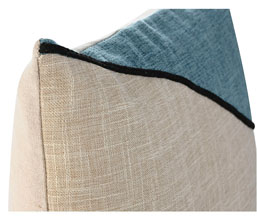 36.7308.0416: διακοσμητικό μαξιλάρι βαμβάκι - συνθετικό (φερμουάρ)