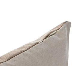 36.7308.0416: διακοσμητικό μαξιλάρι βαμβάκι - συνθετικό (φερμουάρ)