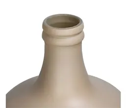 50.7138.0046: διακοσμητικό βάζο γυαλί ανακυκλωμένο μπεζ ματ