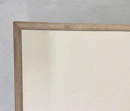51.0000.0618: Τραπέζι in-out βάση ξύλο teak, καπάκι Fiber Cement light Lava finishing σε τελάρο ξύλο ακακία
